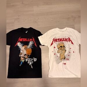Metallica women’s T Shirts size small NWOT.